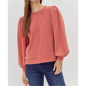 Women's Vintage Wash Sweatshirt - Jodifl - 1 of 4