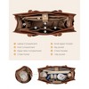 15 Inch Laptop Bag for Women - Waterproof Work Bag for Women & Vintage Laptop Tote Bag - 4 of 4