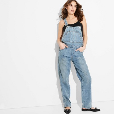 Women's Relaxed Baggy Overalls - Wild Fable™