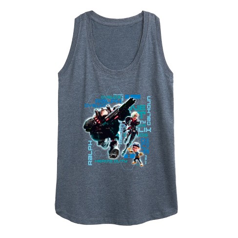 Women's - Disney - Hero's Duty Graphic Racerback Tank : Target