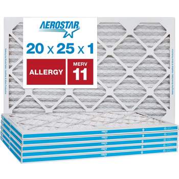 Aerostar AC Furnace Air Filter - Allergy - MERV 11 - Box of 6