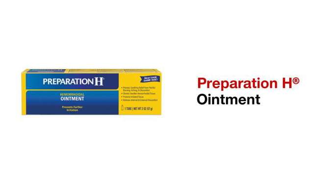 Preparation H Hemorrhoidal Ointment - 2oz, 2 of 13, play video