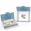 Big Dot of Happiness Winter Wonderland - Snowflake Holiday Party and Winter Wedding Money and Gift Card Holders - Set of 8 - 2 of 4