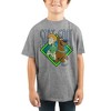 Youth Boys Grey Scooby Doo Cartoon Movie Graphic Tee - 2 of 2