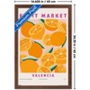 Trends International Reinders: Fruit Market - Orange Market Framed Wall Poster Prints - 3 of 4