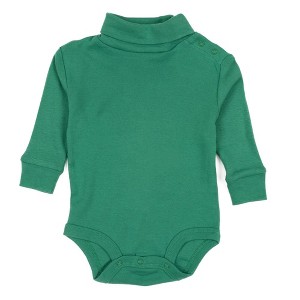 Leveret Baby Long Sleeve Turtleneck Bodysuit - 1 of 2