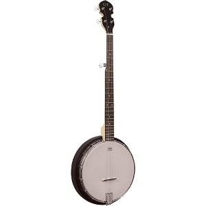 Gold Tone AC-5 Left-Handed Composite Resonator 5-String Banjo With Gig Bag Black - 1 of 3