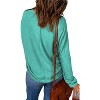 Women's Oversized Solid Pullover Sweatshirt - Shewin L - 2 of 2