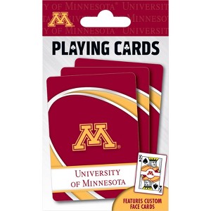 MasterPieces Officially Licensed NCAA Minnesota Golden Gophers Playing Cards - 54 Card Deck for Adults - 1 of 4