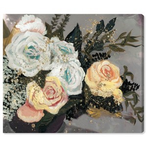 Art Remedy Gentle Fall Florals Elegant realistic Floral Wall Art Unframed - 1 of 4