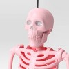 24" Poseable Skeleton Halloween Decorative Prop Pink Blush - Hyde and EEK! Boutique™ - 3 of 3