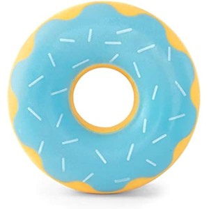 ZippyPaws ZippyTuff Dog Chew Toy - Durable Rubber Chew Ring Toy, Puppy Teething Toys, Flexible TPR Material - Blueberry Donut - 1 of 1