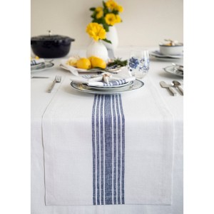 Solino Home Striped Linen Table Runner | Farmhouse - 1 of 4