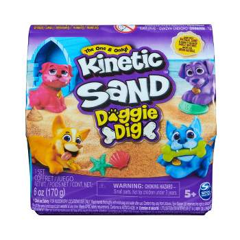 Kinetic Sand Doggie Dig Sand Art
