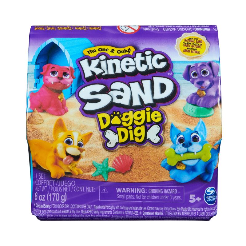 Kinetic Sand Doggie Dig Sand Art, 1 of 12