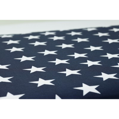 Macey Americana Navy and White Star Throw Pillow Set