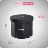 HolaHatha 120 Gal Ice Bath Tub, Portable Cold Water Plunge Recovery Tub w/ Lid Cover - 3 of 4