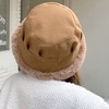 Anna-Kaci Women's Plush Trim Bucket Hat Soft Foldable Design - 3 of 3