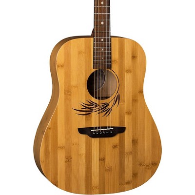 Luna Guitars Woodland Bamboo Dreadnought Acoustic Guitar Bamboo