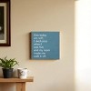 Slickblue Funny Wood Wall Sign 7x7 – Retro Parenting Quote for Rustic Decor, Shelf or Wall Display, Color Options - 2 of 3