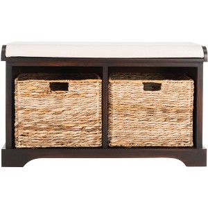 Freddy Wicker Storage Bench  - Safavieh - 1 of 4