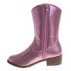 Kensie Girl Metallic Cowgirl Boots (Little Kids/Big Kids) - 3 of 4