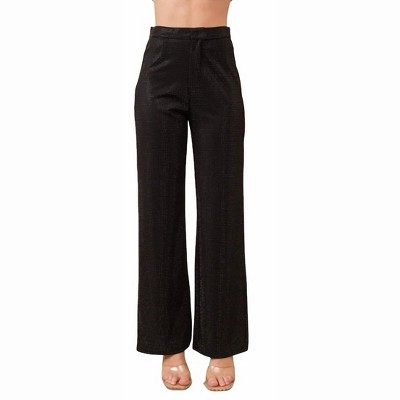 Women's Stone Embellishts Long Pants - Blue B