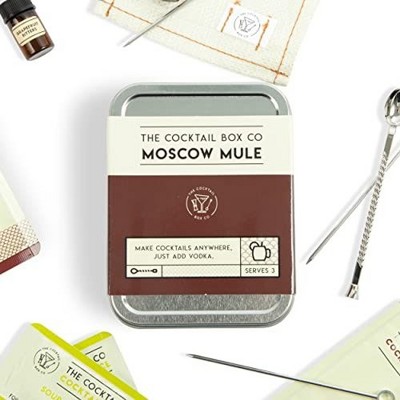 The Cocktail Box Co. Moscow Mule Cocktail Kit - Premium Cocktail Kits - Make Hand Crafted Cocktails. (1 Kit)