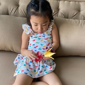 Ola! Otter Strap Dress - Gummy Birds - 1 of 4