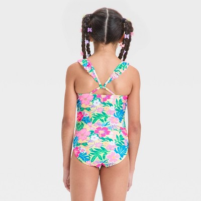 Cat & Jack - Brandclub - Girls' Seaside Hibiscus Floral