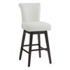 Spruce&Spring Upholstered 26-inch Counter Height Swivel Barstool - 2 of 4