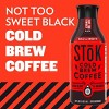 SToK Not Too Sweet Black Cold Brew Coffee - 48 fl oz - 3 of 4