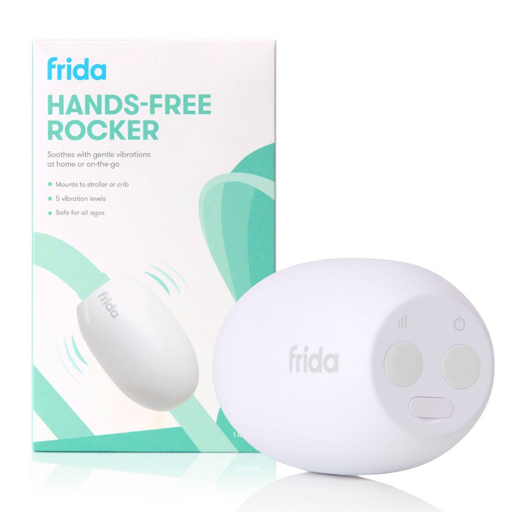 Frida Baby Hands Free Rocker, Vibrating Baby Rocker, Baby Rocker and Baby Bouncer Alternative, Rechargeable