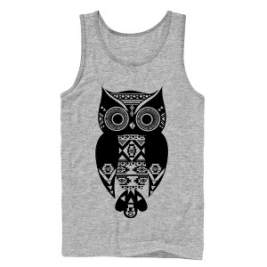 Men's Lost Gods Southwestern Owl Tank Top - 1 of 4