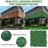 72"x168" Artificial Faux Ivy Leaf Privacy Fence Screen Home Garden Hedge Decor - 3 of 4