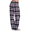 Ashford & Brooks Women's Super Soft Flannel Plaid Pajama Sleep Pants - 3 of 4