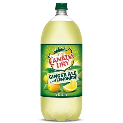 Canada Dry Ginger Ale Soda and Lemonade - 2 L Bottle