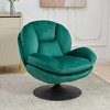 CAVINAS Modern Accent Swivel Chair with Ottoman Rocking Chair Upholstered Sofa Chair for Living Room - 2 of 4