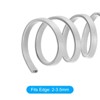 Unique Bargains Rubber Weather-Proof U Shape Edge Protector with Steel Clips - 3 of 4
