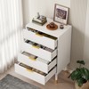 4-Drawer Dresser - 35" Modern Chest w/Metal Handles & Legs, Minimalist Storage for Bedroom/Living Room - 3 of 4