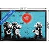 Trends International Care Bears - Heart Balloon Framed Wall Poster Prints - 3 of 4