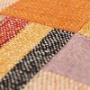 20"x20" Oversize Patchwork Poly Filled Square Throw Pillow - Rizzy Home: Woven Wool, Indoor Zippered Pillow Cover - 2 of 4