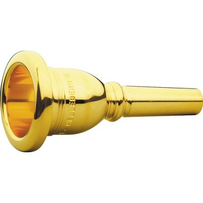 Schilke Standard Series Tuba Mouthpiece in Gold Level 2 Helleberg Ii, Gold 194744500978