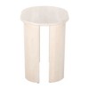 HomeRoots 24" Natural Solid Wood Oval End Table - 4 of 4