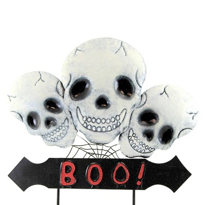 Home & Garden 15.25" Boo Skeleton Direct Designs International  -  Decorative Garden Stakes