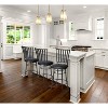 TOAOTBNBOB 360° Swivel Bar Stools with Metal Footrest, Comfortable Bar Chairs with Soft Cushion, Industrial Barstools for Kitchen Island - 4 of 4
