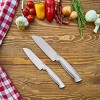 Oster Baldwyn 2 Piece Stainles Steel Santoku Knife Set - 4 of 4