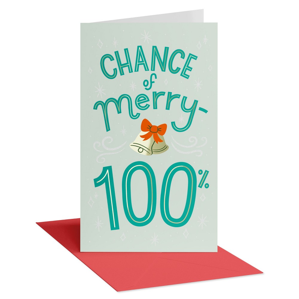 Carlton Cards Christmas Cards Chance of Merry 100