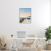 Stupell Industries Vintage Santorini Cityscape Black Framed Giclee Art - 2 of 4