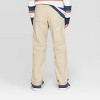 Boys' Stretch Straight Fit Pull-On Woven Pants - Cat & Jack™ - image 2 of 3